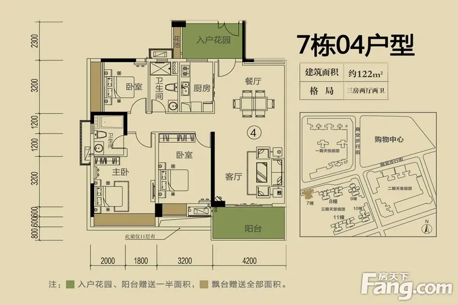 开平·东汇城三期【天慧】组团7栋已取得预售许可证