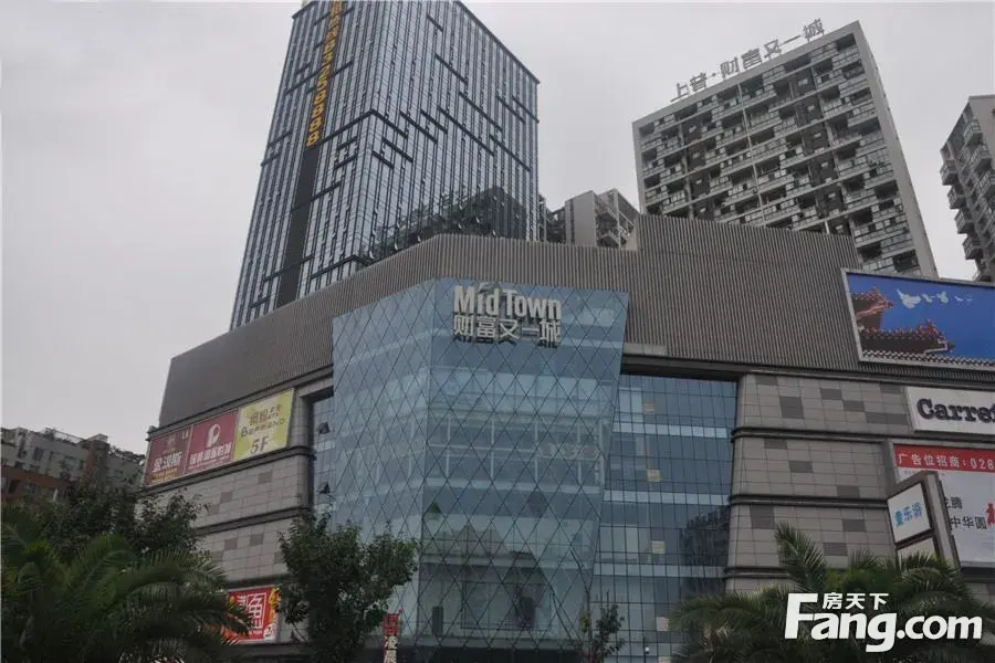 金牛之心荷花池广场周边财富又一城