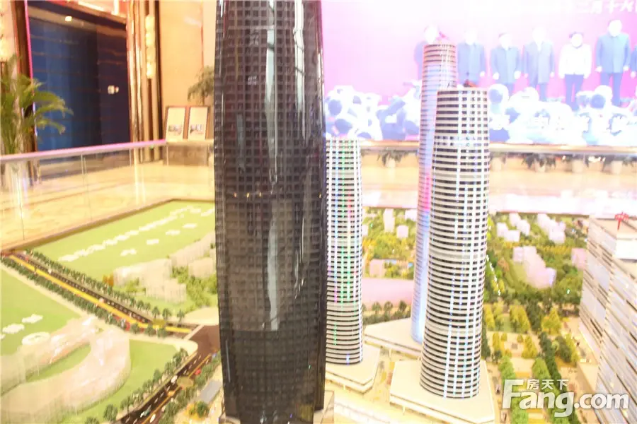 实景图:售楼部沙盘