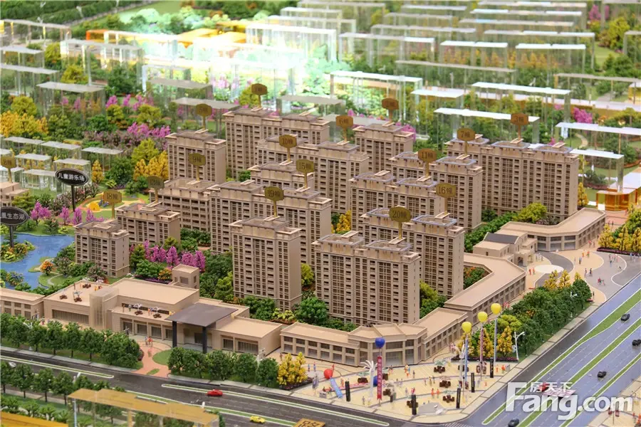 实景图:项目沙盘实景