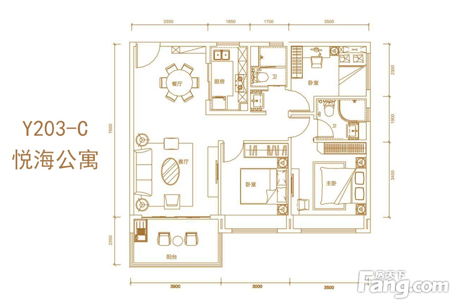 碧桂园齐瓦颂户型图