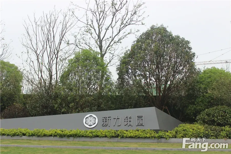 新力铂园园林实景图