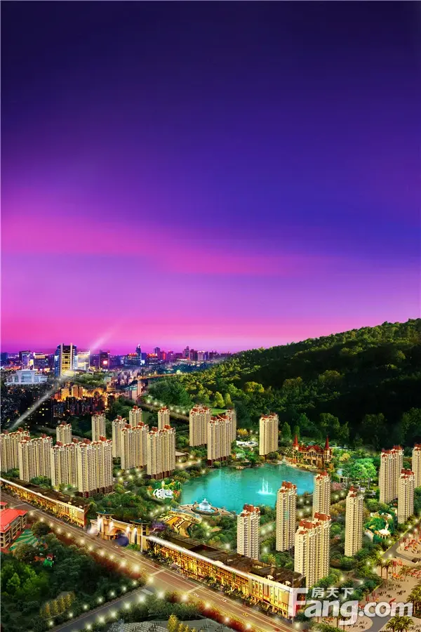 贵阳恒大帝景项目整体效果图