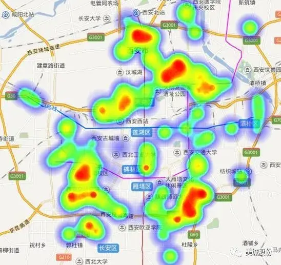 【独家】五月西安房地产市场热力地图
