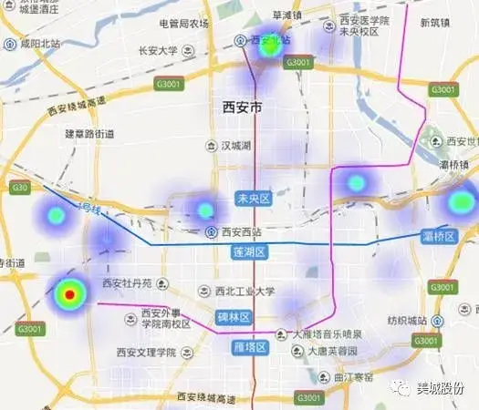 【独家】六月西安房地产市场热力地图