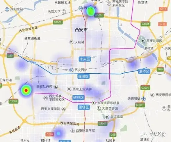 【独家】六月西安房地产市场热力地图