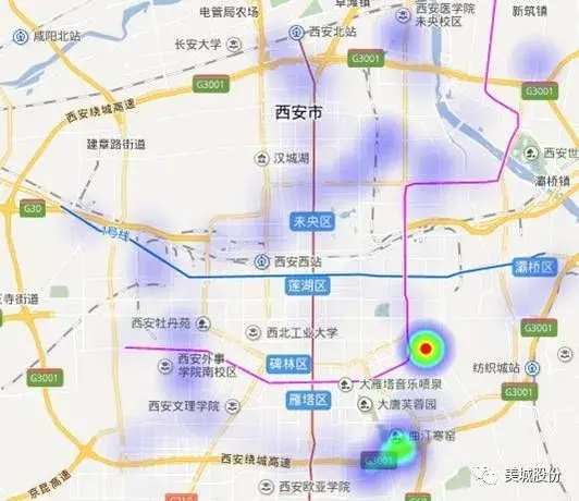 【独家】六月西安房地产市场热力地图