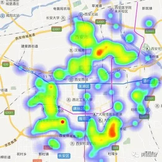 【独家】六月西安房地产市场热力地图