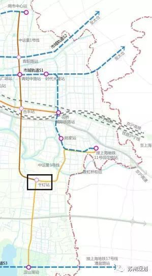 中运量3号线规划东接上海地铁11号线