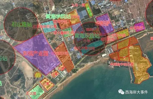 青岛西海岸新区灵山湾影视文化产业区控制性规划整体规划标准非常高