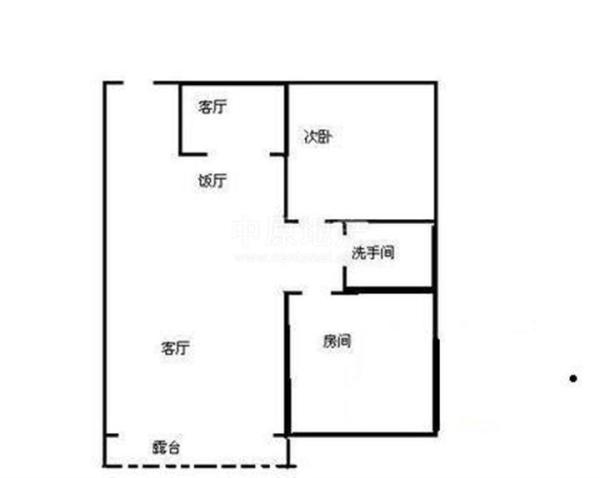 锦绣家园 仅此一套诚心出售两房东南向看花园260万红本无税