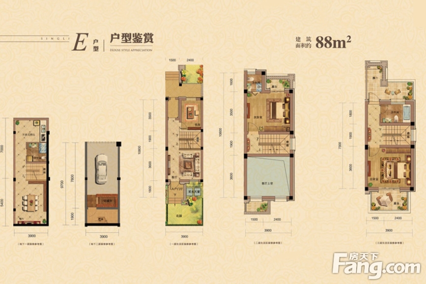 00㎡_富汇豪庭户型图-杭州搜房网