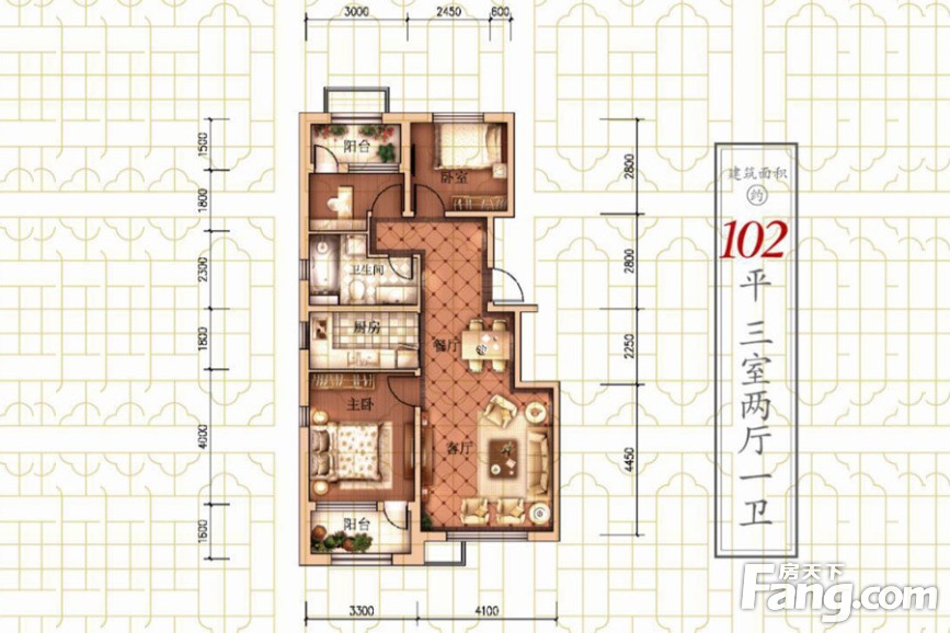 中海景阳公馆户型图-长春搜房网