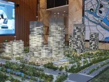 南望凤凰湖俯瞰绿轴公园,视野明亮,装修精美