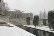 售楼部雪景图