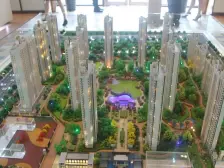 中信开发商,保利物业小区中间楼栋位置,