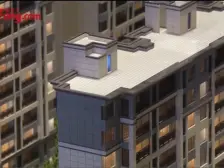 万科城市花园洋房,方方正正户型