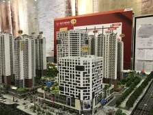 越秀岭南隽庭精装修一房一厅 楼层好 装修新 有阳台