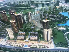 南滨路上 次新小区 清水三房看中庭又看江