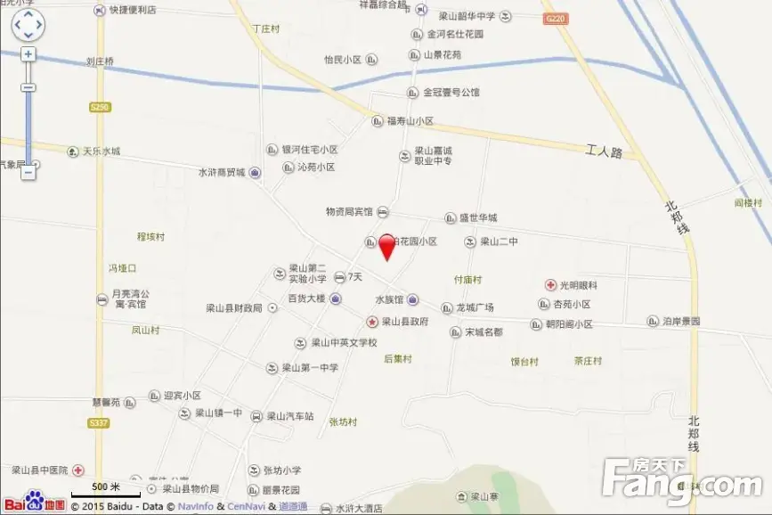 龙城广场交通图-济宁房天下