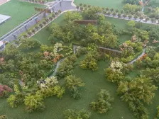 协信准新洋房小区 视野开阔 朝小区中庭 看龙凼山公园