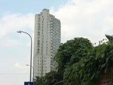 石桥铺华宇名都后小户型 采光好 带家电家具