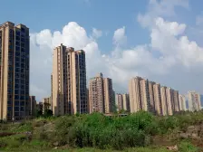 蔡家轻轨站旁精装两房 租金抵月供!