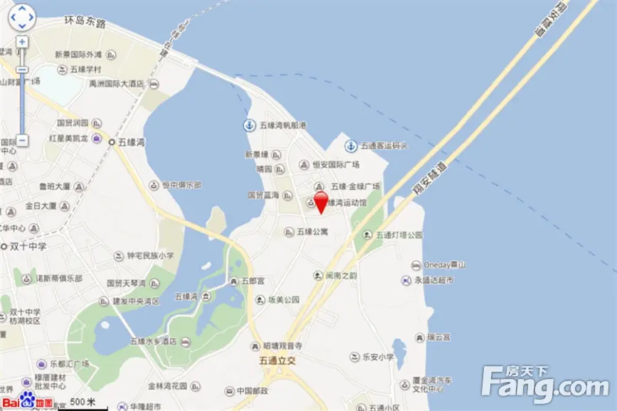 恒安国际广场电子地图-厦门房天下