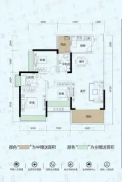 梦想典城3室2厅1厨2卫建面124.66㎡