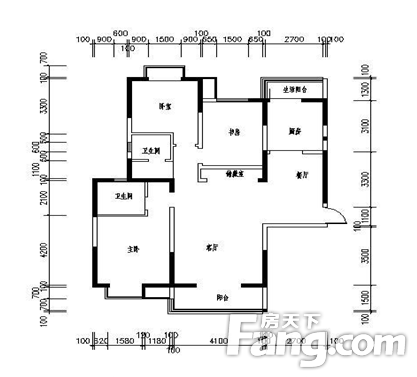 山水岭秀 3室南北通透 大户型 改善户型 价位低