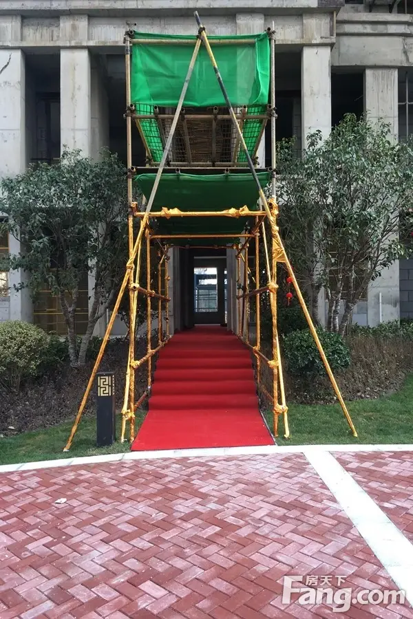 广电兰亭荣荟样板间通道实景图-武汉搜房网