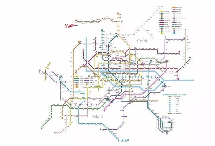 广佛智城地铁规划图片