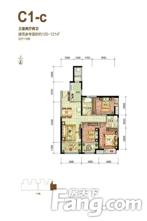 港中旅·海泉湾户型图
