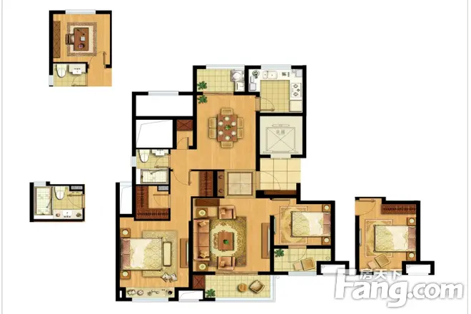 招商雍景湾（御江花苑）户型图