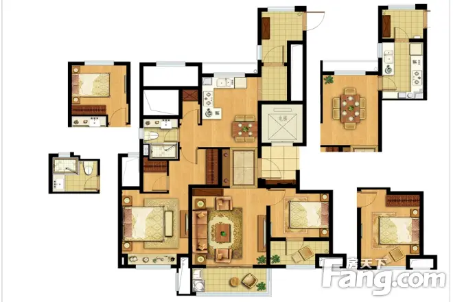 招商雍景湾（御江花苑）户型图