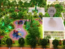 当代万国府叠墅 精装 四房三主套 位置安静采光充足