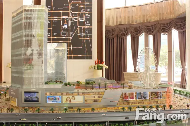 星港城商住楼实景图