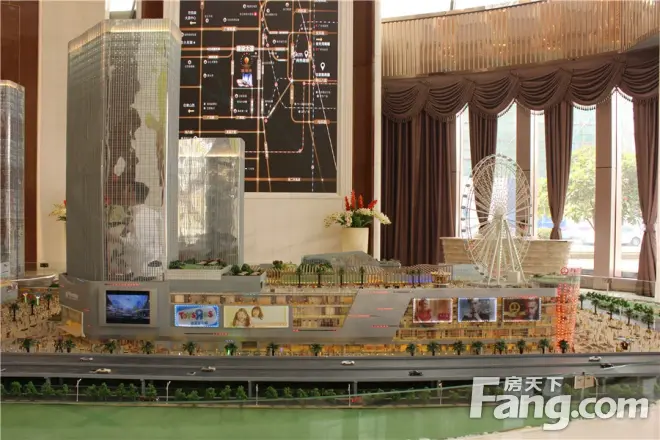 星港城商住楼实景图