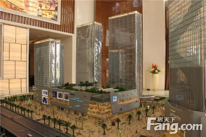 星港城商住楼实景图