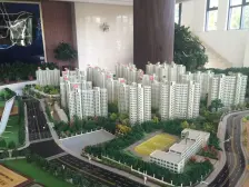 中铁B区,精装3室,中间层,正对景观水系,80米楼间距