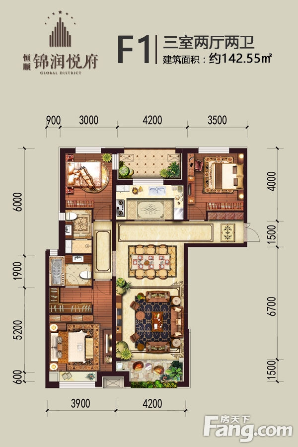 户型图1/1