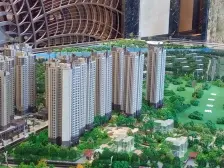 王座220平毛坯百变大平层,前后望泳池花园