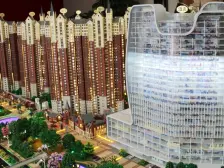 奥体商圈 百郦湾 144平米河景房3室2厅毛坯出售