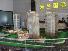 米兰国际三室精装 户型方正 证件满二 楼层好