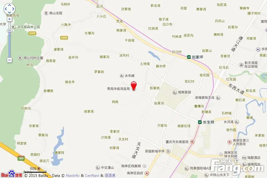 鸿笙苑交通图