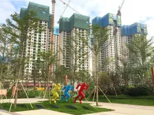 千灯湖万科金色城市4房 南向 全新采光好