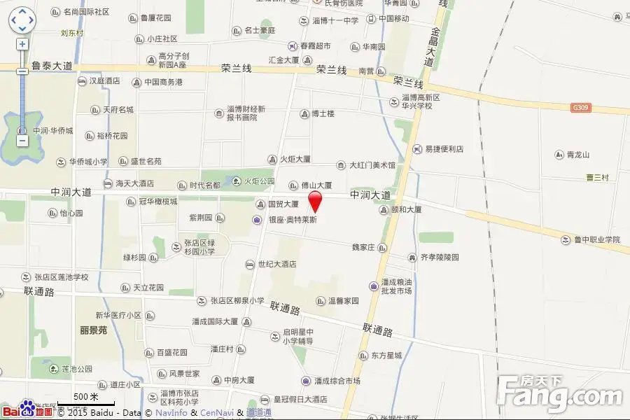 美力城交通图