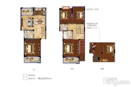 观山名筑9室3厅2厨6卫建面150.0㎡