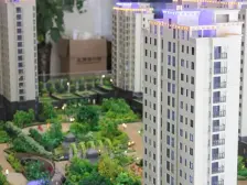 吾悦广场,毛坯电梯大三房双卫,前方无遮挡,通透户型