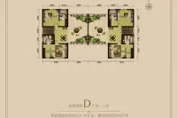 双拼别墅D户型
